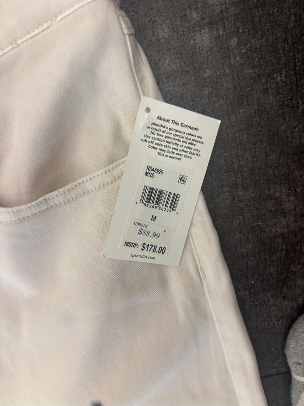 Splendid White Front-Slit Maxi Skirt NWT - Picture 4 of 6